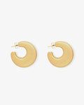 Moon Earrings Vintage Gold – Hoop Earrings – Gold-Plated Moon Earrings Vintage Gold – Hoop Earrings – Gold-Plated