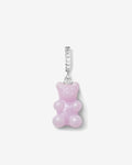 Lavender Nostalgia Bear Hoop – Single-Ohrring – Silber Lavender Nostalgia Bear Hoop – Single-Ohrring – Silber