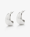Medi Chubby Hoops – Ohrstecker – Silber Medi Chubby Hoops – Ohrstecker – Silber