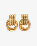 Mini Knot – Earrings – 18ct Gold-Plated Mini Knot – Earrings – 18ct Gold-Plated