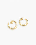 Contour – Stud Earrings – 18ct Gold-Plated Contour – Stud Earrings – 18ct Gold-Plated