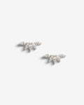 Crystal Flower Petals  – Ohrstecker –  Silber Crystal Flower Petals  – Ohrstecker –  Silber