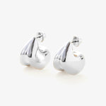 Nouveaux Puff Earrings – Earrings – Silver Nouveaux Puff Earrings – Earrings – Silver
