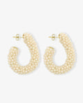 Ellis Glasberry Creole L Nude – Hoop Earrings – 18ct Gold-Plated Ellis Glasberry Creole L Nude – Hoop Earrings – 18ct Gold-Plated