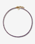 Serena Necklace Lavender – Necklaces – 18ct Gold-Plated Serena Necklace Lavender – Necklaces – 18ct Gold-Plated