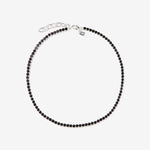 Serena Necklace Black – Necklaces – Silver-Plated Serena Necklace Black – Necklaces – Silver-Plated