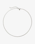 Mini Ruby Bold Rope Chain – Necklaces – Silver Mini Ruby Bold Rope Chain – Necklaces – Silver