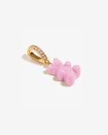 Candy Pink Nostalgia Bear – Necklace Pendants – 18ct Gold–Plated Candy Pink Nostalgia Bear – Necklace Pendants – 18ct Gold–Plated
