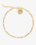 Figaro 5mm – Bracelets – 18ct Gold-Plated Figaro 5mm – Bracelets – 18ct Gold-Plated