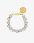 Mini Beads Bracelet iridescent solid – Bracelets – Gold-Plated Mini Beads Bracelet iridescent solid – Bracelets – Gold-Plated