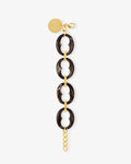 Turtle Bracelet dark brown marble – Bracelets – Gold-Plated Turtle Bracelet dark brown marble – Bracelets – Gold-Plated