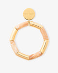 Flex Bracelet gold creme brulee marble - Bracelets - Gold-Plated Flex Bracelet gold creme brulee marble - Bracelets - Gold-Plated