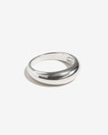 Dome – Rings – Silver Dome – Rings – Silver
