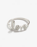 Love – Ringe – Silber Love – Ringe – Silber