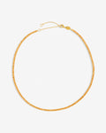 Tennis Choker Pastel Sunset –  Halsketten – 18kt vergoldet Tennis Choker Pastel Sunset –  Halsketten – 18kt vergoldet