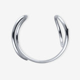 Bracelet Manchette Outline Lettre O - Armband - Sterling Silver