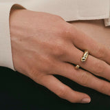 Oculus - Ring - 18kt vergoldet
