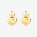 Heart S – Ohrringe – 18kt vergoldet