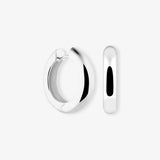 Treasure Hoops Silver