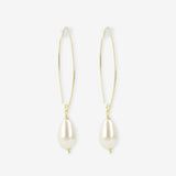 Drop Small Pearl – Ohrringe – 18kt vergoldet