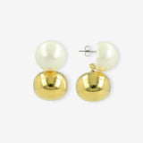 Round Bold – Ohrringe – 18kt vergoldet