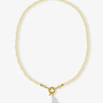 Tiny Aragonite Chain Gold 03