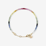 Bracelet Riviere Rainbow - Armband - 14kt Gold Filled