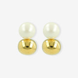 Round Bold – Ohrringe – 18kt vergoldet