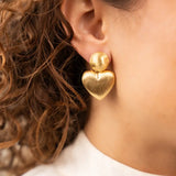 Heart S – Ohrringe – 18kt vergoldet