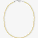 Tiny Aragonite Chain Silver