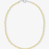 Tiny Aragonite Chain Silver