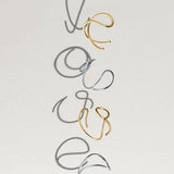 Bracelet Manchette Outline Lettre E - Armband - Sterling Silver