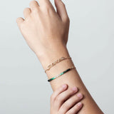 Bracelet Double Tour Love Rainbow - Armband - 14kt Gold Filled