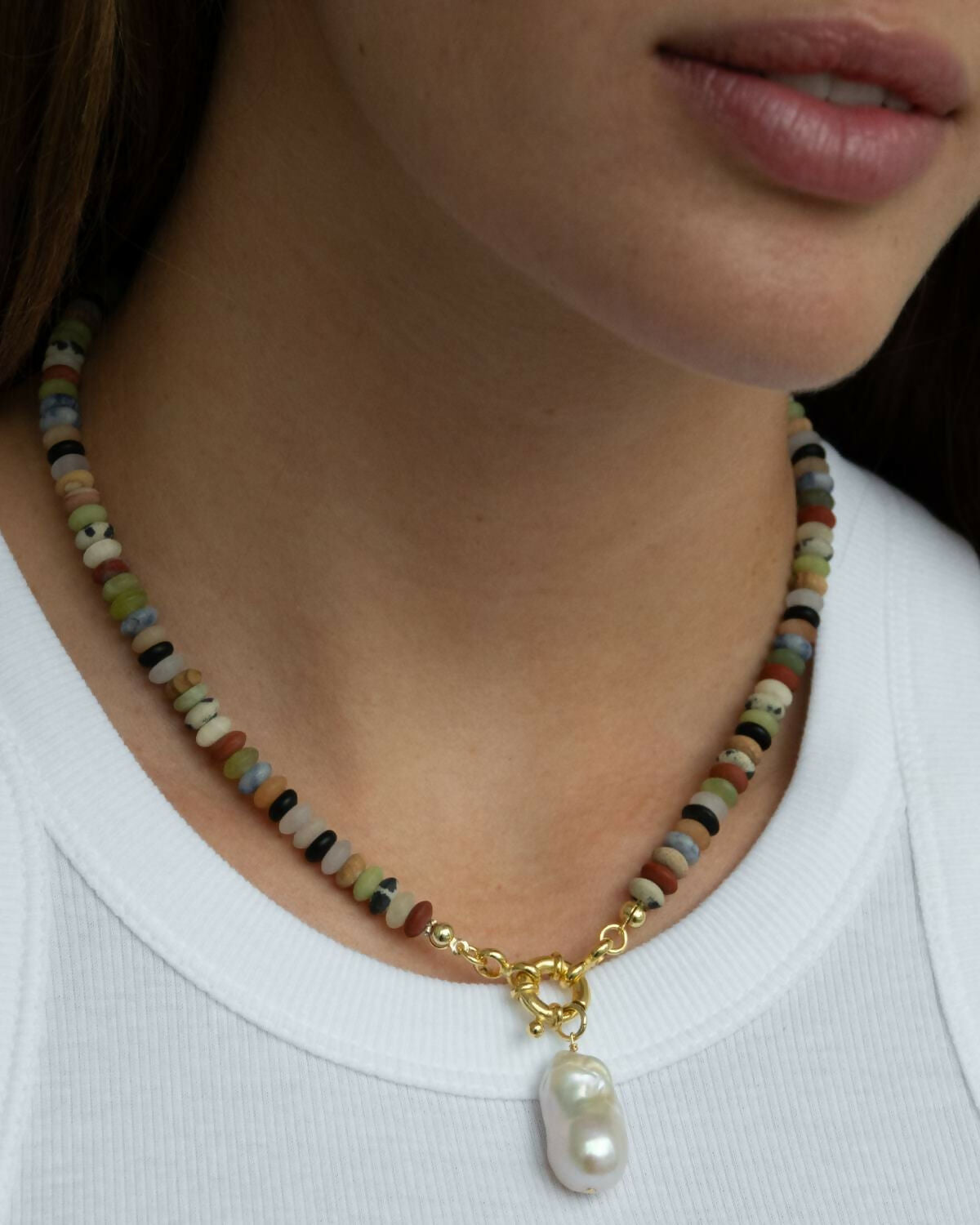 Tiny Calico Chain Gold 03