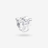 Binder Essential Mono Silver - Single Ohrring - Silber
