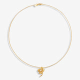 Klover Pearl - Necklace - 24k vergoldet