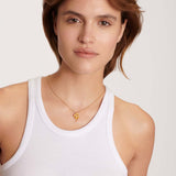 Klover Pearl - Necklace - 24k vergoldet