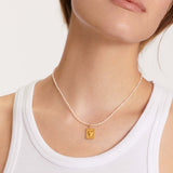 The Dove Pearl - Choker - 24k vergoldet