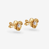 Pansy Pearl - Ohrstecker - 24k vergoldet