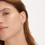 Pansy Pearl - Ohrstecker - 24k vergoldet