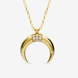 Diamond Luna - Halskette - 585 Gold
