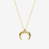 Diamond Luna - Halskette - 585 Gold