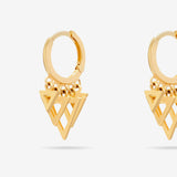 Triangle Charm - Creolen - 585 Gold