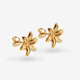 Spotted Lily - Ohrstecker - 24k vergoldet