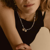 Poppy Silver Necklace