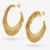 Round Vibe - Creolen - 18k vergoldet