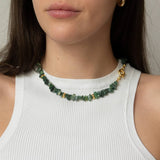 Prase Chain without Pearl - Halsketten - 18k vergoldet