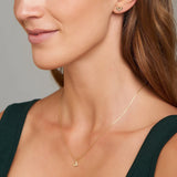 Diamond Heart Necklace - Halsketten - 585 Gold