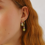 bailarina hoop earring