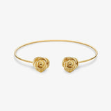 Mallo Rose Bangle Bracelet - Armreif - 24kt vergoldet